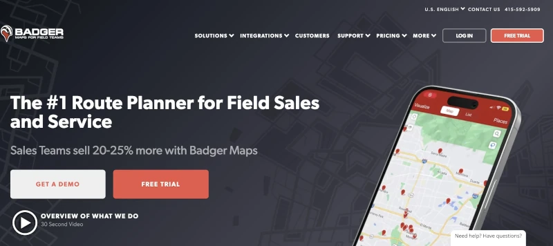 badger maps